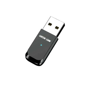 مبدل بلوتوثی گرین لاین مدل  Green Lion Zinc Alloy Shell Bluetooth Adapter GNBLTADAPBK