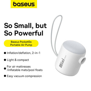 پمپ باد بیسوس مدل Portable Air Pump