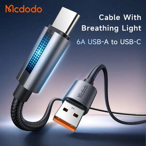 کابل تبدیل USB به USB-C مک دودو مدل CA-518 طول 1.2 متر