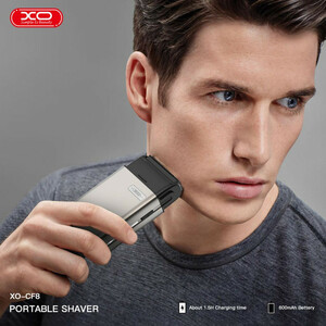 ماشین اصلاح موی سر و صورت ایکس او مدل cf8، اصلاح به صورت صفر زن، طراحی ارگونومیک، قابلیت تنظیم سرعت، منبع انرژی با باتری، تکنولوژی اصلاح به صورت تریمر، مدت زمان شارژ 90 دقیقه و مدت زمان استفاده پس از شارژ 100 دقیقه