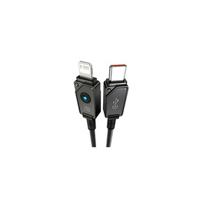 کابل تبدیل USB-C به لایتنینگ بیسوس مدل Aramid Fiber Braiding 20W طول 1 متر