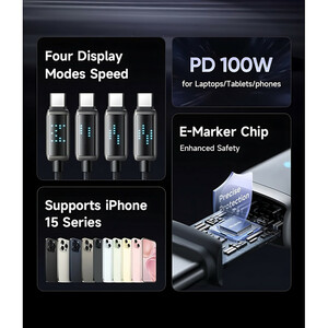 کابل USB-C مک دودو مدل CA-4250 100W طول 1.2 متر