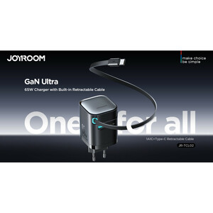 شارژر دیواری 65 وات جوی روم مدل TCL02 EU
