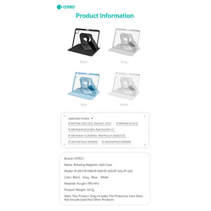 کیف کلاسوری کوتتسی مدل IP-102 مناسب برای تبلت اپل 13 اینچ Ipad Pro 13(M4) 2024