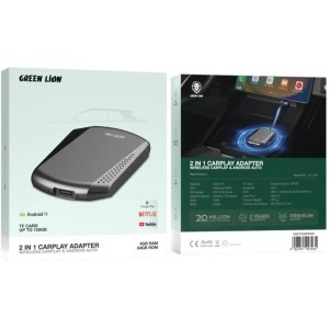 اندروید باکس و apple carplay گرین لاین Green Lion مدل GL-CP5