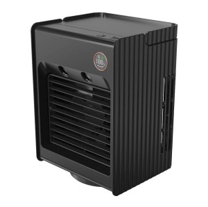 کولر رو میزی مه پاش پرودو PDLSMFAN Porodo Air & Mist Portable Cooling Fan With Night Light