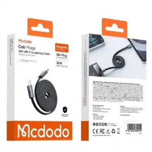کابل تایپ سی به لایتنینگ با بدنه مگنتی 36 وات مک دودو Mcdodo Cab Mage Cable CA-9910