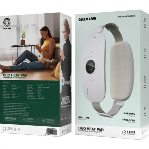 ماساژور حرارتی شکم و کمر گرین لاین Green Lion Duo Heat Pad GNDUOHTPDWH
