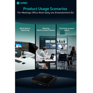 سوئیچ 1 به 2 HDMI کوتتسی مدل OF-035