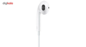 هندزفری اپل مدل EarPods بدون قابلیت نویز کنسلینگ، اتصال از طریق لایتنینگ