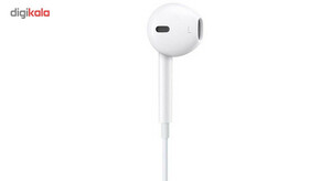 هندزفری اپل مدل EarPods بدون قابلیت نویز کنسلینگ، اتصال از طریق لایتنینگ