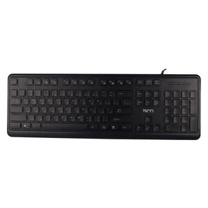 کیبورد تسکو مدل TK 8046،سوییچ ممبران، Full-size، نورپردازی RGB