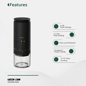 آسیاب قهوه گرین لاین مدل GL-CG45