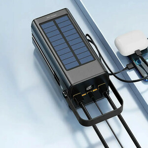 پاوربانک 22.5 وات گرین لاین مدل Solar X ظرفیت 100000 میلی‌آمپرساعت