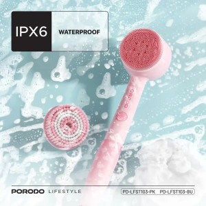 برس برقی حمام کودک Porodo 3-in-1 Body Brush PD-LFST103-PK