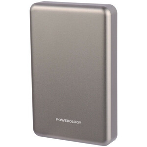 پاوربانک پاورولوژی مدل MagSafe Aluminum ظرفیت 10000 میلی آمپر ساعت