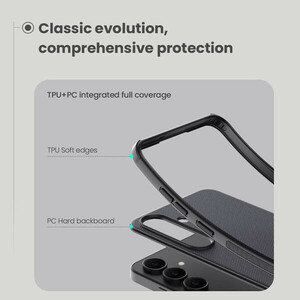 کاور نیلکین مدل Super Frosted Shield Pro مناسب برای گوشی موبایل سامسونگ Galaxy S25 FE