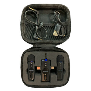 ست میکروفن بی سیم گرین لاین مدل GM-80X با درگاه اتصال لایتنینگ/AUX/USB-C