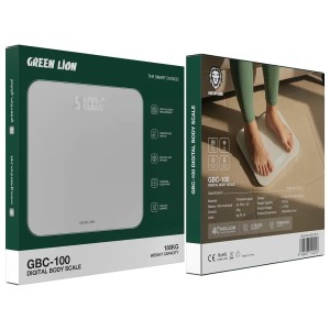 ترازوی دیجیتال گرین لاین مدل GBC100 ظرفیت ۱۸۰ کیلوگرم