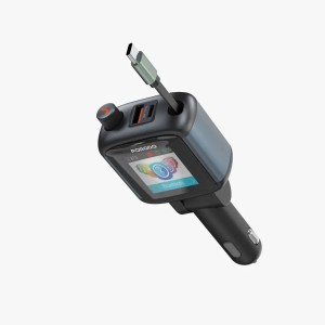 شارژر فندکی و FM پلیر بلوتوثی دارای کابل متصل پرودو VoltRush PDCCR36