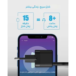 شارژر دیواری 20 وات انکر مدل PowerPort III A2149 Cube .webp