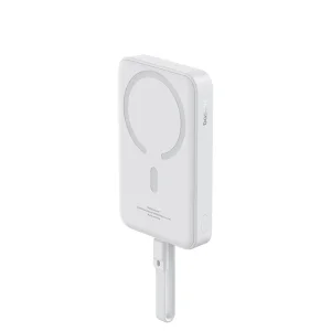 پاوربانک بیسوس مدل Magnetic & Cable 30W با ظرفیت 10000 میلی آمپر ساعت.webp