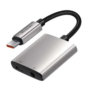 مبدل USB-C به USB-C/AUX مک دودو مدل CA-505.webp