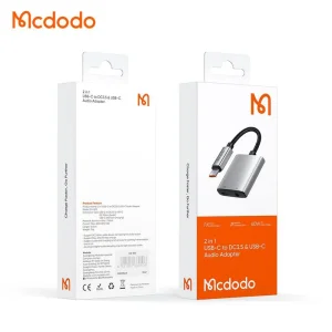مبدل USB-C به USB-C/AUX مک دودو مدل CA-505.webp