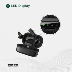 ست میکروفن بی سیم گرین لاین مدل GM-85X با درگاه‌های اتصال USB C.webp