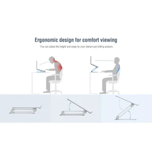 پایه نگهدارنده لپ تاپ نیلکین مدل ProDesk Adjustable.webp
