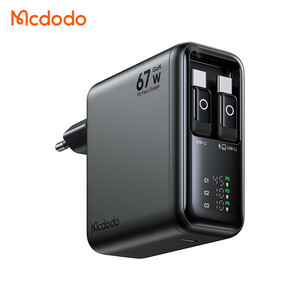 شارژر دیواری 67 وات مک دودو مدل CH-864 به همراه کابل USB-C