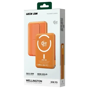 پاوربانک 35 وات گرین لاین مدل Wellington ظرفیت 100000 .webp