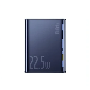 پاوربانک شفاف 22.5 وات باسئوس مدل P10019700302-00 ظرفیت 10000 میلی‌آمپرساعت