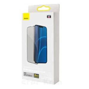 پک 2 تایی گلس حریم شخصی تمام صفحه Iphone 13/13 pro باسئوس مدل SGQP020401
