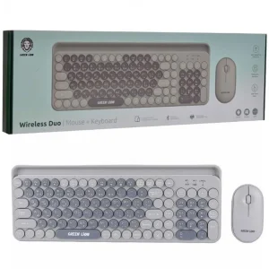 ماوس و کیبورد بی سیم گرین لاین مدل Green Lion Wireless Duo