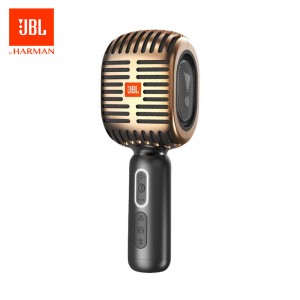 میکروفون بی‌سیم اسپیکردار جی بی ال KMC600 رنگ طلایی