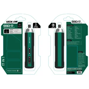 پیچ گوشتی شارژی گرین لاین مدل GSD-17