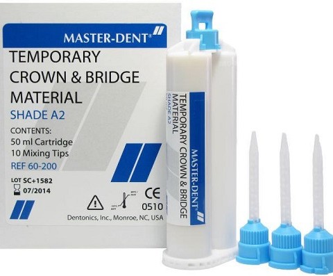 روکش موقت کامپوزیتی  مستردنت- MASTER DENT - Temp. C&B Material