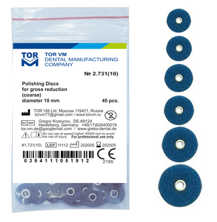 دیسک پرداخت مشکی TORVM2.731