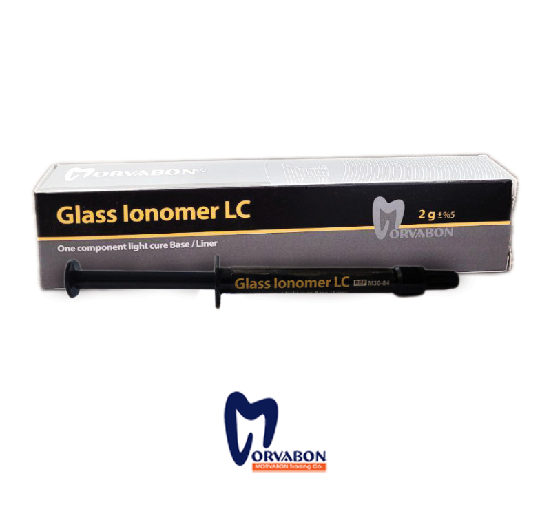 گلس اینومر مروابن glass ionomer lc morvabon