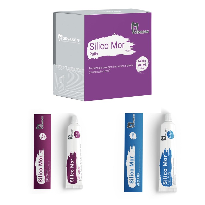 مواد قالب گیری سیلیکونی مروابن Silico Mor Morvabon