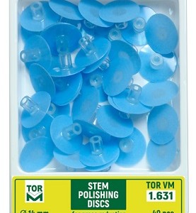 دیسک پرداخت بدون مرکزtorvm تک رنگ ۴۰ عددی  Stem Discs