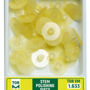 دیسک پرداخت بدون مرکزtorvm تک رنگ ۴۰ عددی  Stem Discs