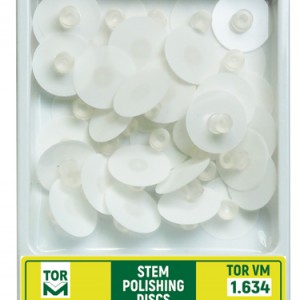 دیسک پرداخت بدون مرکزtorvm تک رنگ ۴۰ عددی  Stem Discs