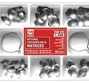 کیت سکشنال ماتریکس100عددسکشنال(6سایز)+دو عدد کلمپ1.398