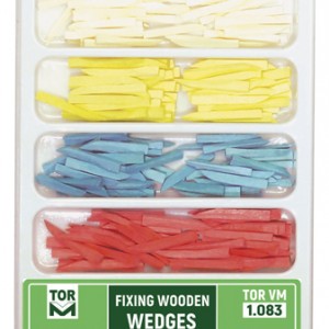 وج چوبی آناتومیک 200تایی چهار رنگ