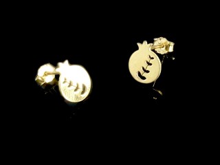 گل گوش طلا طرح انار