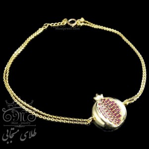 دستبند طلای انار