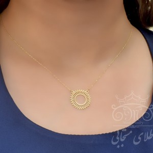 گردنبند طلای خورشید