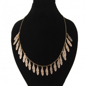 گردنبند طلای پولکی پر